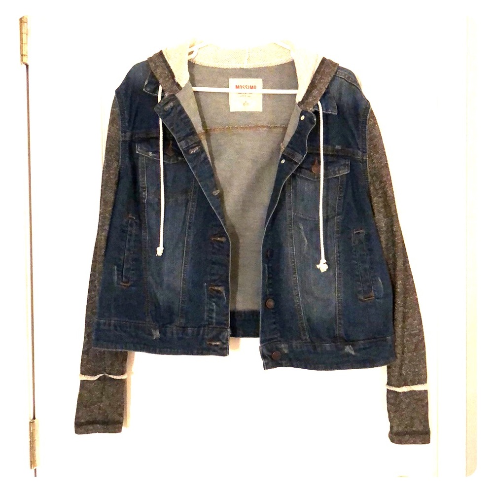 Jean/Sweater Sleeved Jacket
